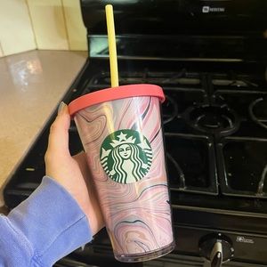 Starbucks Cold Cup with Straw